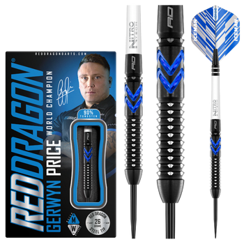 Red Dragon Gerwyn Price Blue Ice Special Edition 26g Steel Tip Red Dragon Gerwyn Price Blue Ice Special Edition 26g Steel Tip