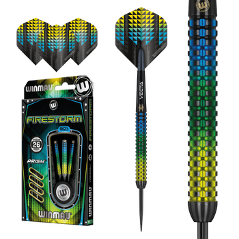 Winmau Firestorm Steel Tip Darts 26g