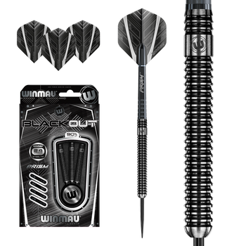 Winmau Blackout Steel Tip - 24g Winmau Blackout Steel Tip - 24g