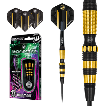 Winmau Simon Whitlock Dynamic Special Edition Steel Tip - 21g Winmau Simon Whitlock Dynamic Special Edition Steel Tip - 21g