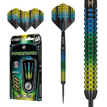 Winmau Firestorm Steel Tip Darts 22g
