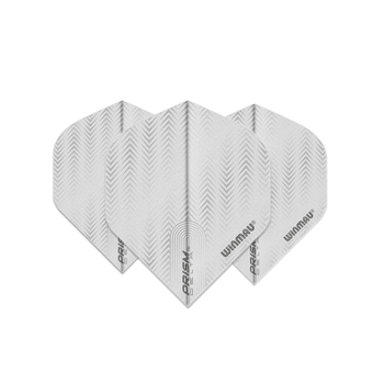 Winmau Prism Delta Standard Flight - White with V