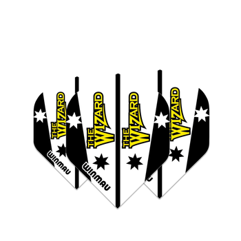 Winmau Rhino Players - Standard Flight - Simon Whitlock - Yellow / Black Winmau Rhino Players - Standard Flight - Simon Whitlock - Yellow / Black