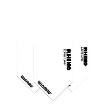 Winmau Rhino Slim Flight - White Winmau Rhino Slim Flight - White