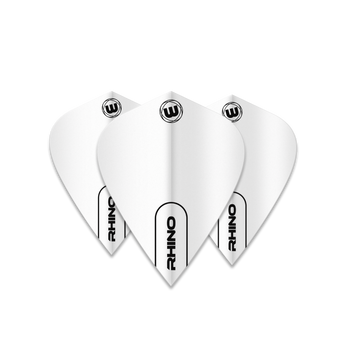Winmau Rhino Kite Flight - White Winmau Rhino Kite Flight - White