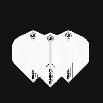 Winmau Rhino 150 micron Standard Flight - White Winmau Rhino 150 micron Standard Flight - White