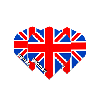 Winmau Mega Standard 75 Micron Flight - Union Jack Winmau Mega Standard 75 Micron Flight - Union Jack