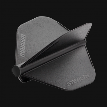 Winmau Stealth Standard 150 Micron Molded Flight - Black Winmau Stealth Standard 150 Micron Molded Flight - Black