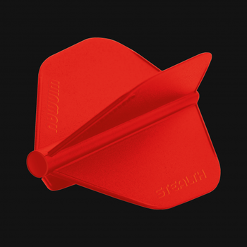 Winmau Stealth Standard 150 Micron Molded Flight - Red Winmau Stealth Standard 150 Micron Molded Flight - Red
