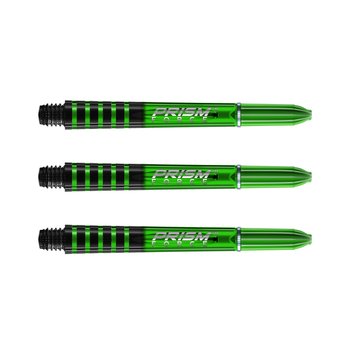 Winmau Prism Force Shafts Green Medium