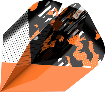 Raymond Van Barneveld ICON Black & Orange Pro Ultra Ten-X Flight Raymond Van Barneveld ICON Black & Orange Pro Ultra Ten-X Flight