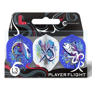 L-Style L3c Sho Katsumi V2 Signature Champagne Flights - Mix L-Style L3c Sho Katsumi V2 Signature Champagne Flights - Mix