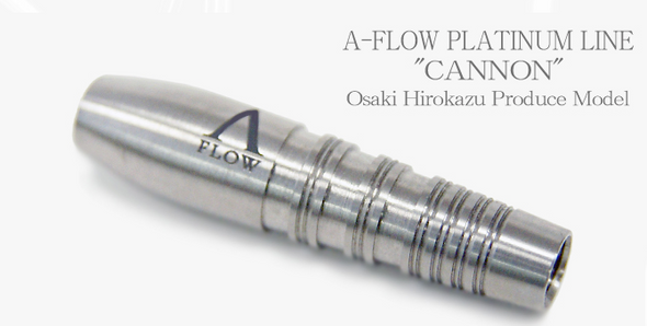 Dynasty A Flow "Cannon" Soft tip darts 95% Tungsten 18g - Plantinum Line Dynasty A Flow "Cannon" Soft tip darts 95% Tungsten 18g - Plantinum Line