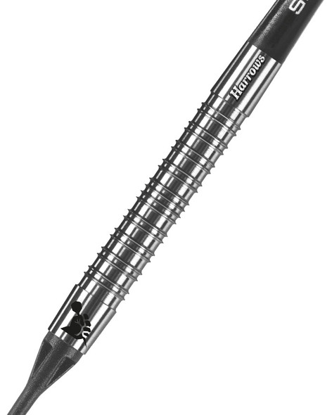 Harrows SUPERGRIP 18g 2ba Soft Tip Darts, 90% Tungsten, Supergrip Shafts, Flights Harrows SUPERGRIP 18g 2ba Soft Tip Darts, 90% Tungsten, Supergrip Shafts, Flights