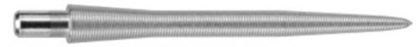 Target Storm Titanium Nano 30mm Steel Tip Replacement Points - Silver, 108391 Target Storm Titanium Nano 30mm Steel Tip Replacement Points - Silver, 108391