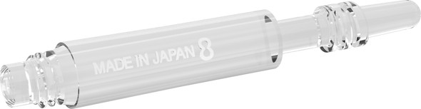 Target 8 Flight Spinning Shaft Short+ Clear (22.5mm) Target 8 Flight Spinning Shaft Short+ Clear (22.5mm)