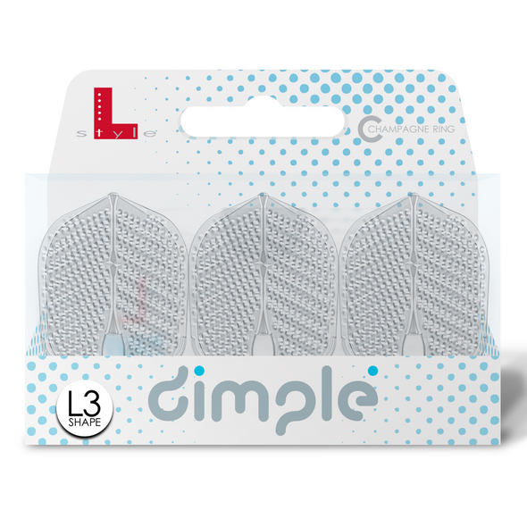 L-Style L3d Dimpled Champagne Flights -NEW COLOR Clear L-Style L3d Dimpled Champagne Flights -NEW COLOR Clear