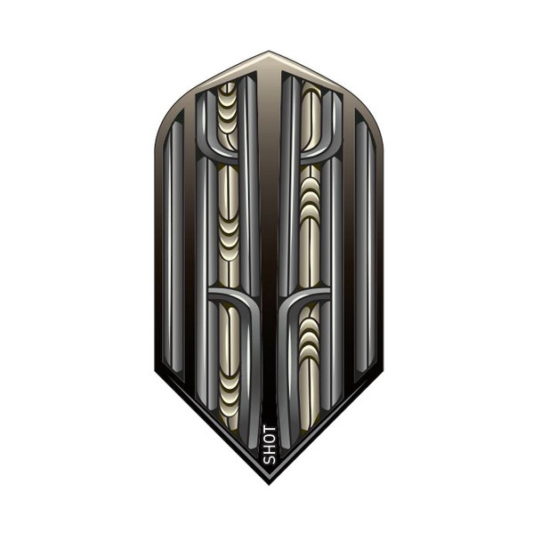 Shot Warrior Rutene Flight Set- Slim Black