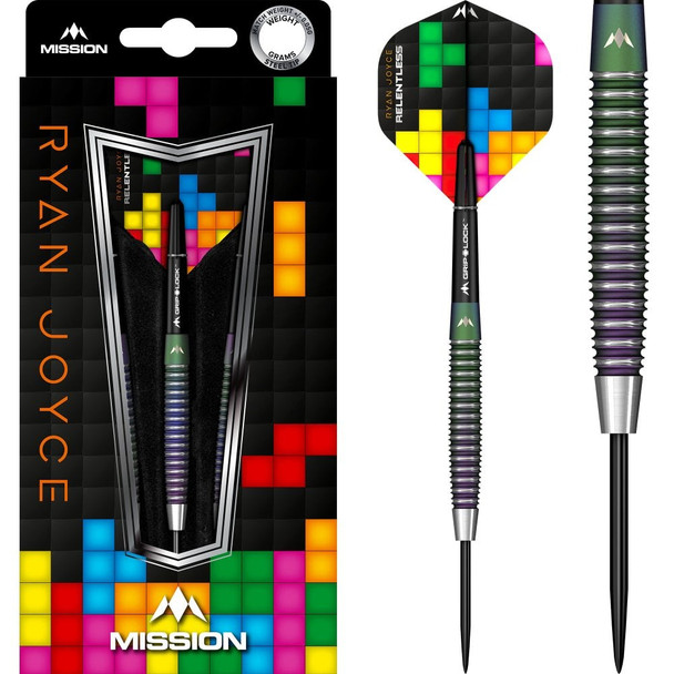 Mission Ryan Joyce Steel Tip Darts - 21g