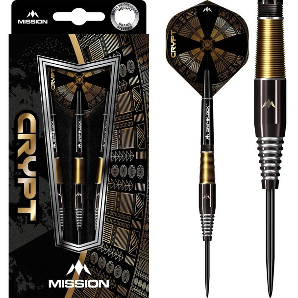 Mission Crypt Steel Tip M2 Steel Tip Darts - 21g