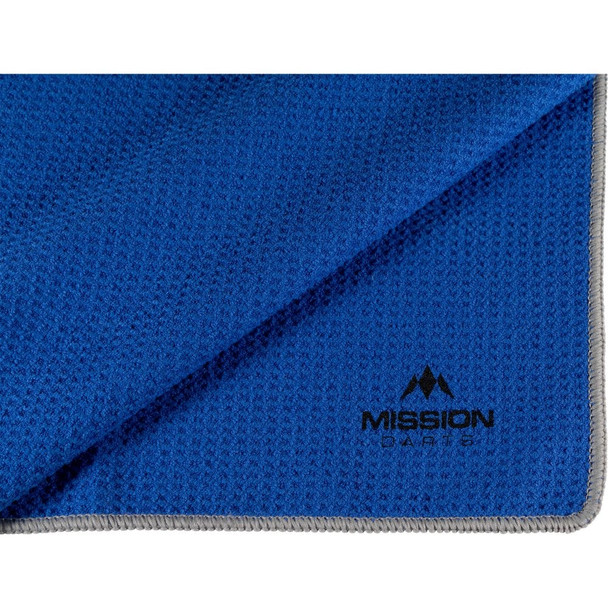 Mission Hand Towel - Waffle Design - Blue