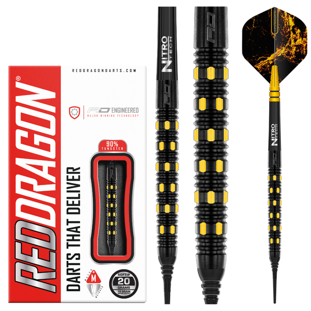 Red Dragon Nirvana 20g Soft Tip Darts