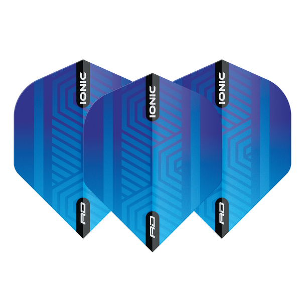 Red Dragon Hardcore Ionic Blue Standard Dart Flights