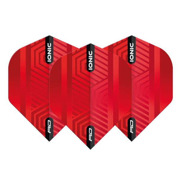 Red Dragon Hardcore Ionic Red Standard Dart Flights