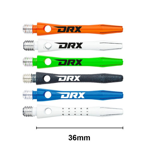 Red Dragon DRX Coated Aluminium Short Orange Dart Shafts