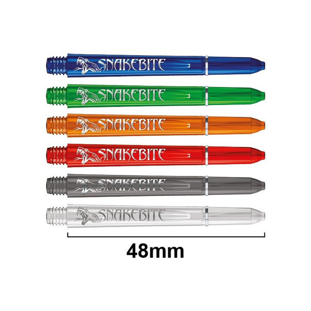 Red Dragon Peter Wright Snakebite Logo - Polycarbonate Medium Green Shafts
