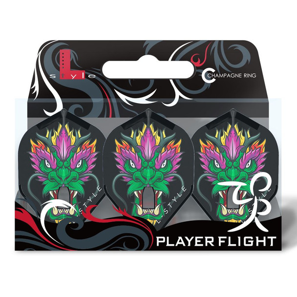 L-style L1c Pro Jules Van Dongen "The Dutch Dragon" Black Signature Champagne Flights