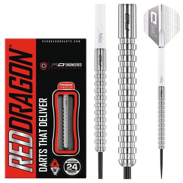 Red Dragon Javelin 24g Steel Tip Darts