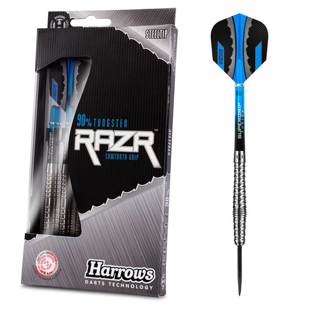 Harrows Razr 90% Steel Tip Darts - Style A 22gm