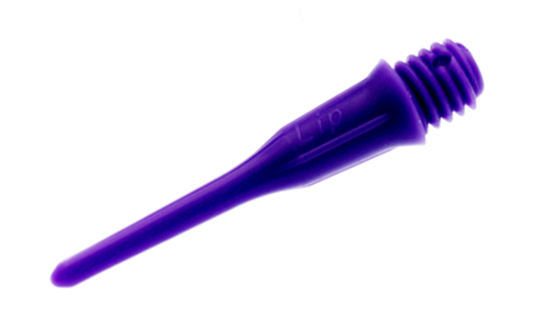 L-style Short Lippoint Soft Dart Tips - 2ba Violet