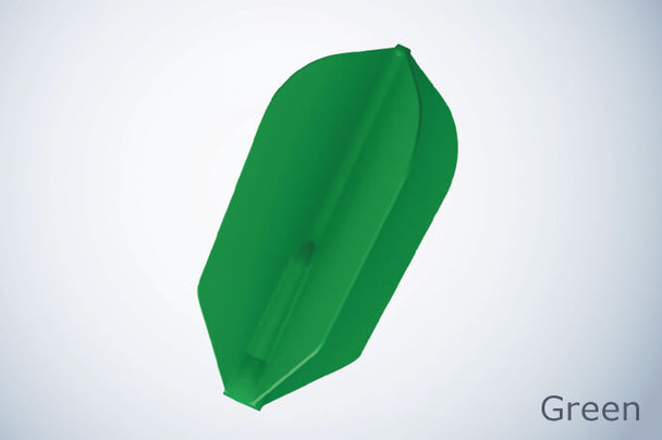 Cosmo Darts Fit Flight Dart Flights - Super Slim Green