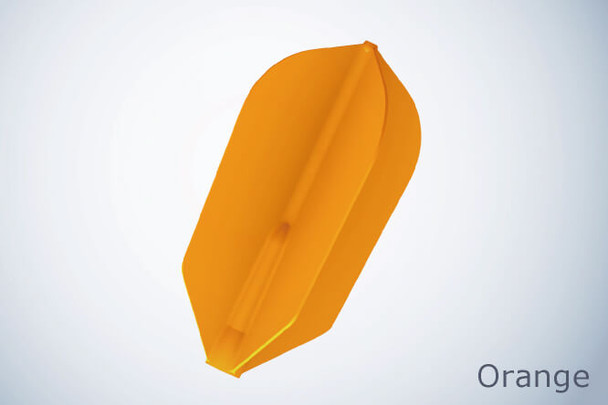 Cosmo Darts Fit Flight Dart Flights - Super Slim Orange