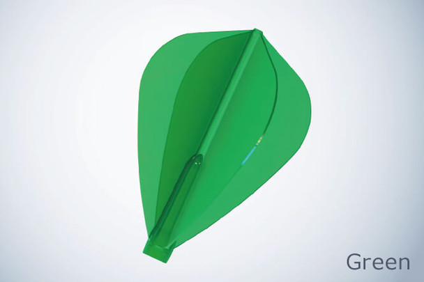 Cosmo Darts Fit Flight AIR Dart Flights - Kite Green