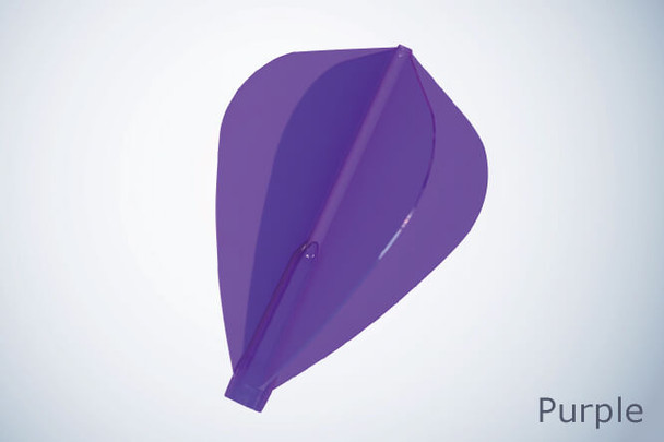 Cosmo Darts Fit Flight AIR Dart Flights - Kite Purple