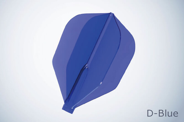 Cosmo Darts Fit Flight AIR Dart Flights - Shape Dk Blue