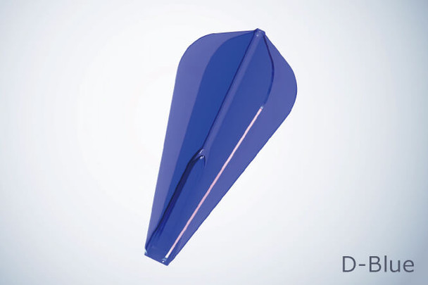 Cosmo Darts Fit Flight AIR Dart Flights - Super Kite Dk Blue