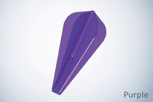 Cosmo Darts Fit Flight AIR Dart Flights - Super Kite Purple