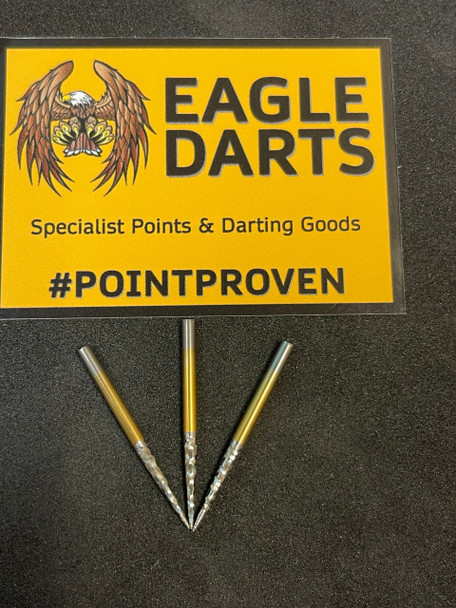 Eagle Darts Vulture Replacement Steel Tip Point - Gold 40mm