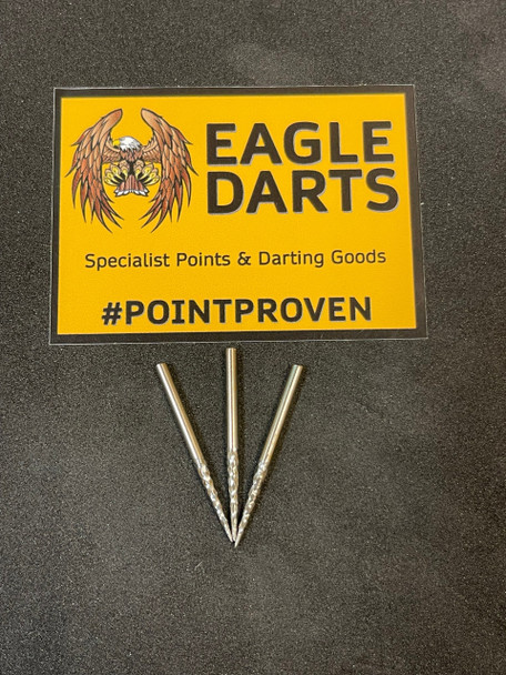 Eagle Darts Vulture Replacement Steel Tip Point - Silver 40mm