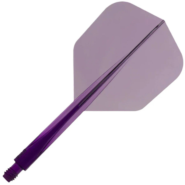 Condor AXE - Clear Purple - Small Flight (Shape) Long