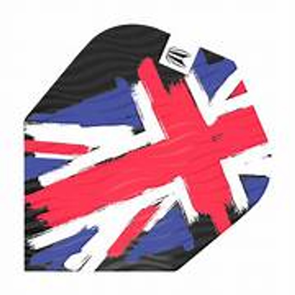 Target Britian Flag Pro.Ultra Ten-X Dart Flights