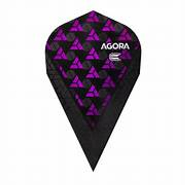 Target Agora Ghost Purple Vapor Dart Flights - Vapor