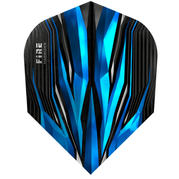 5 sets Harrows FIRE Standard - Aqua