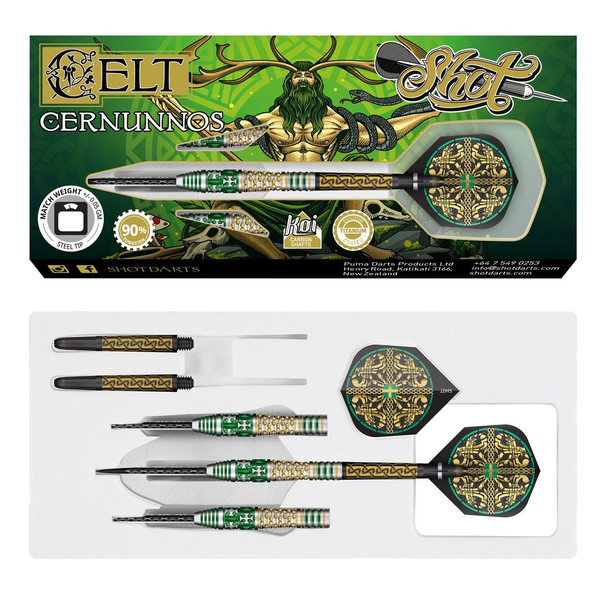 Shot Celt Cernunnos Steel Tip 22g