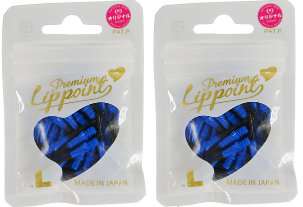 L-style Natural Nine (N9) 2-tone Premium Lippoint Black/Blue - 2 PACK (60ct)