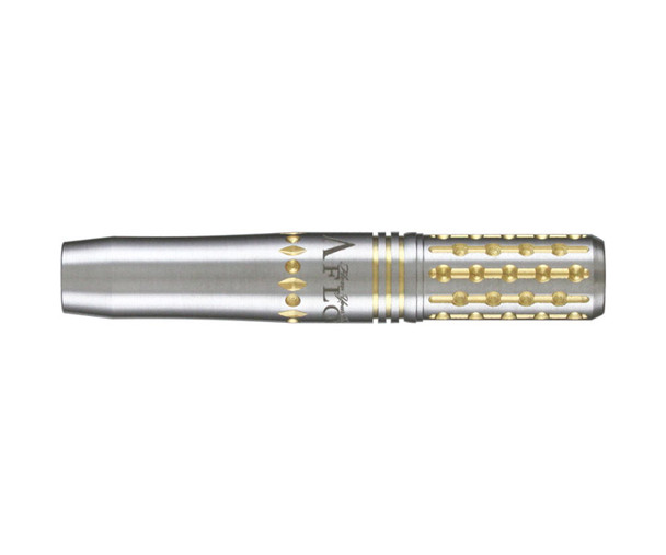 Dynasty A-Flow CL Brain 2ba Soft Tip Darts - 19g, Crystal Line, 90% tungsten barrels - 19 grams (barrels only), Gold D.L.C. (Diamond Like Coating)